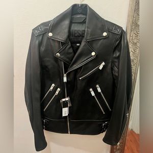 Diesel Leather jacket/ Size: Small/ Color: Black